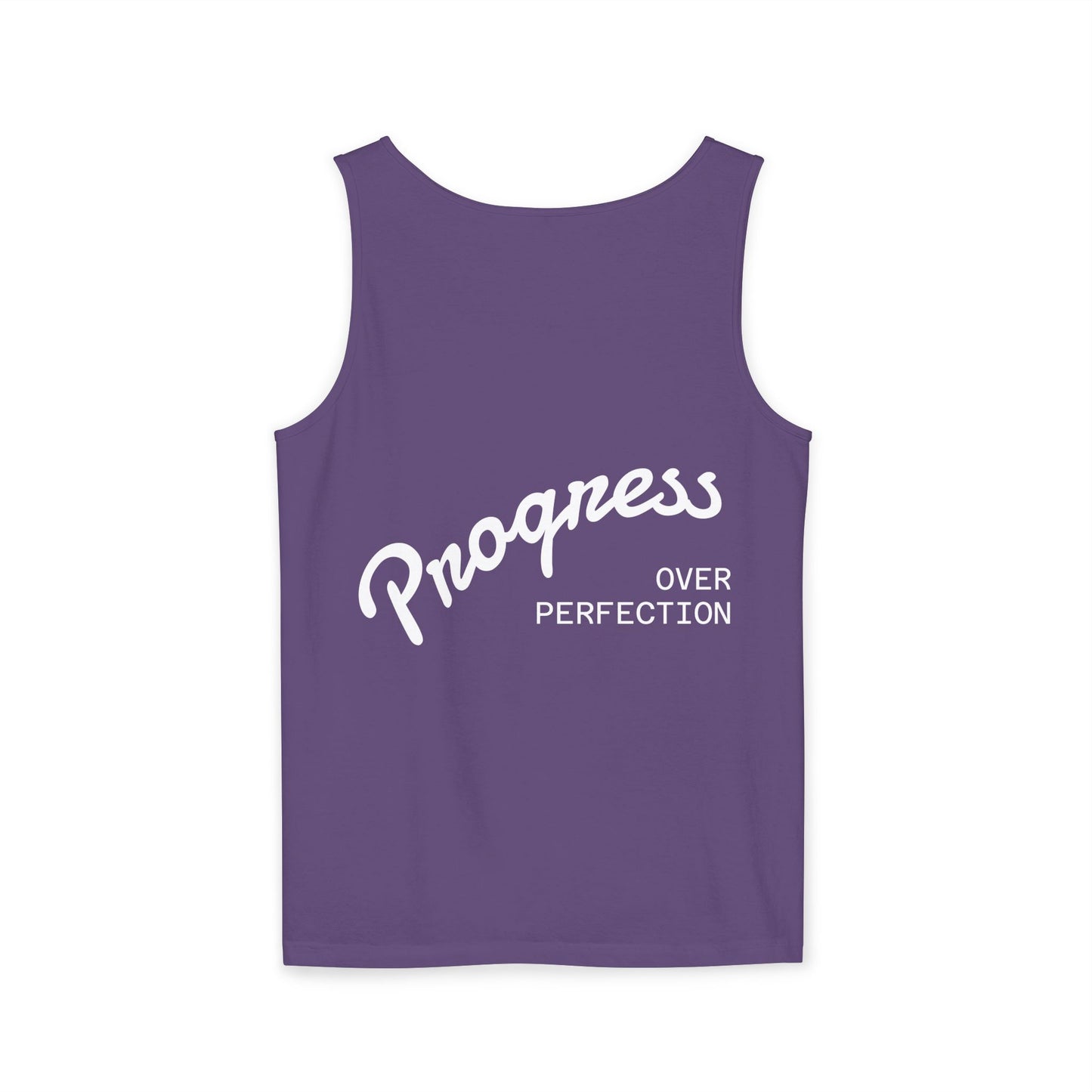 Hope Dealer Progress Over Perfection Unisex Tank Top Dark Colors