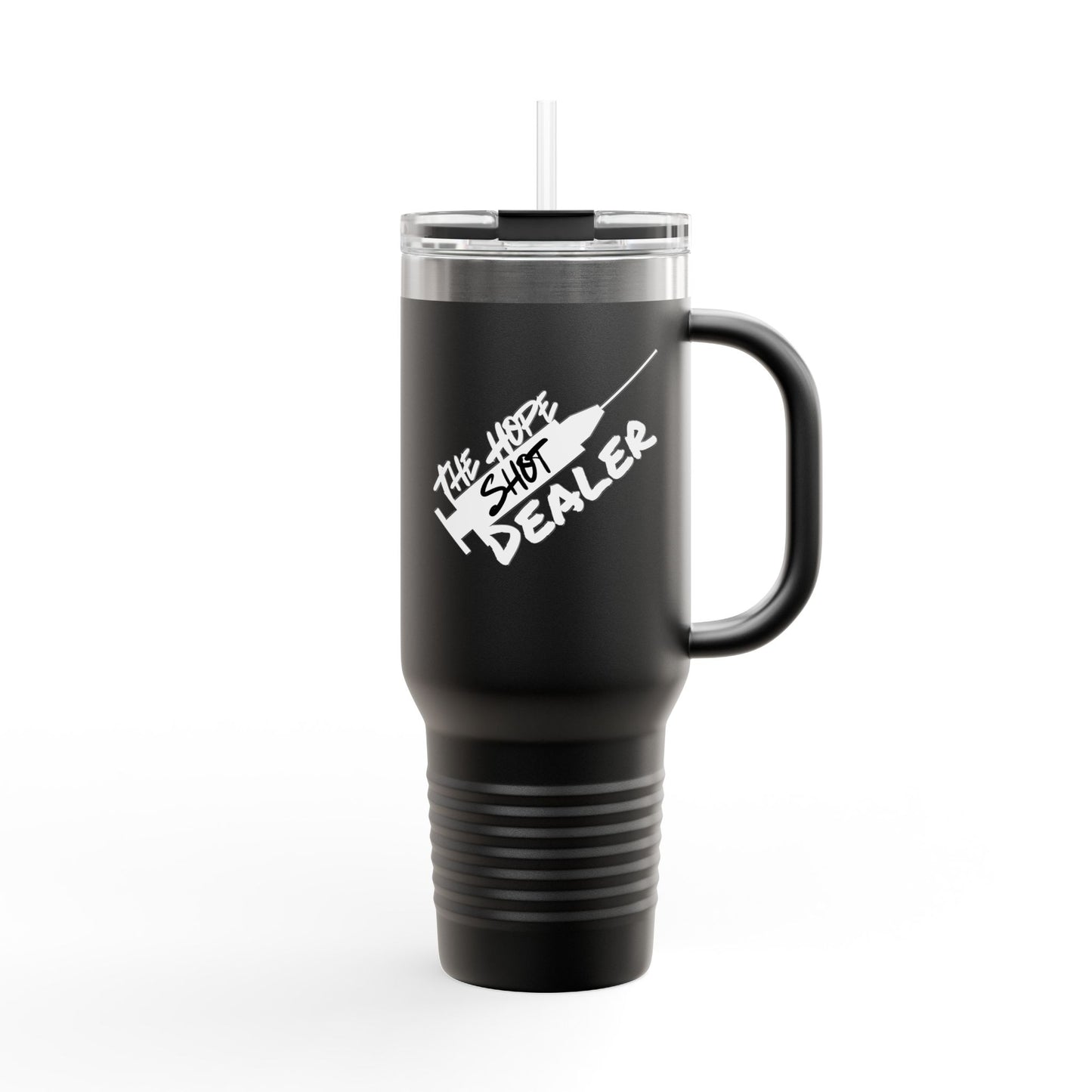 My Recovery Era 40 Oz, Stainless Steel Stanley Insulated Mug Black