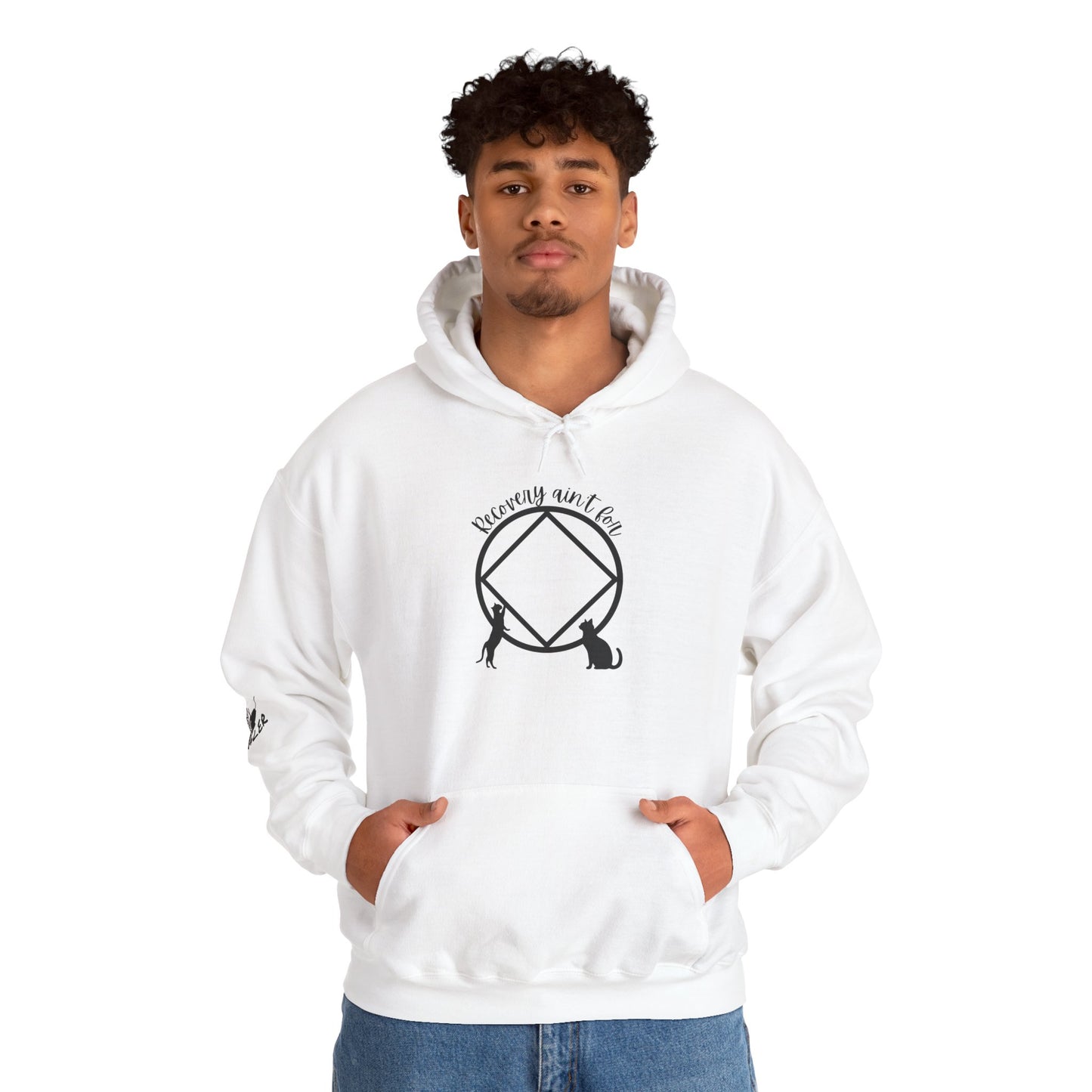 Recovery Ain't For P****** Unisex Cotton Hoodie