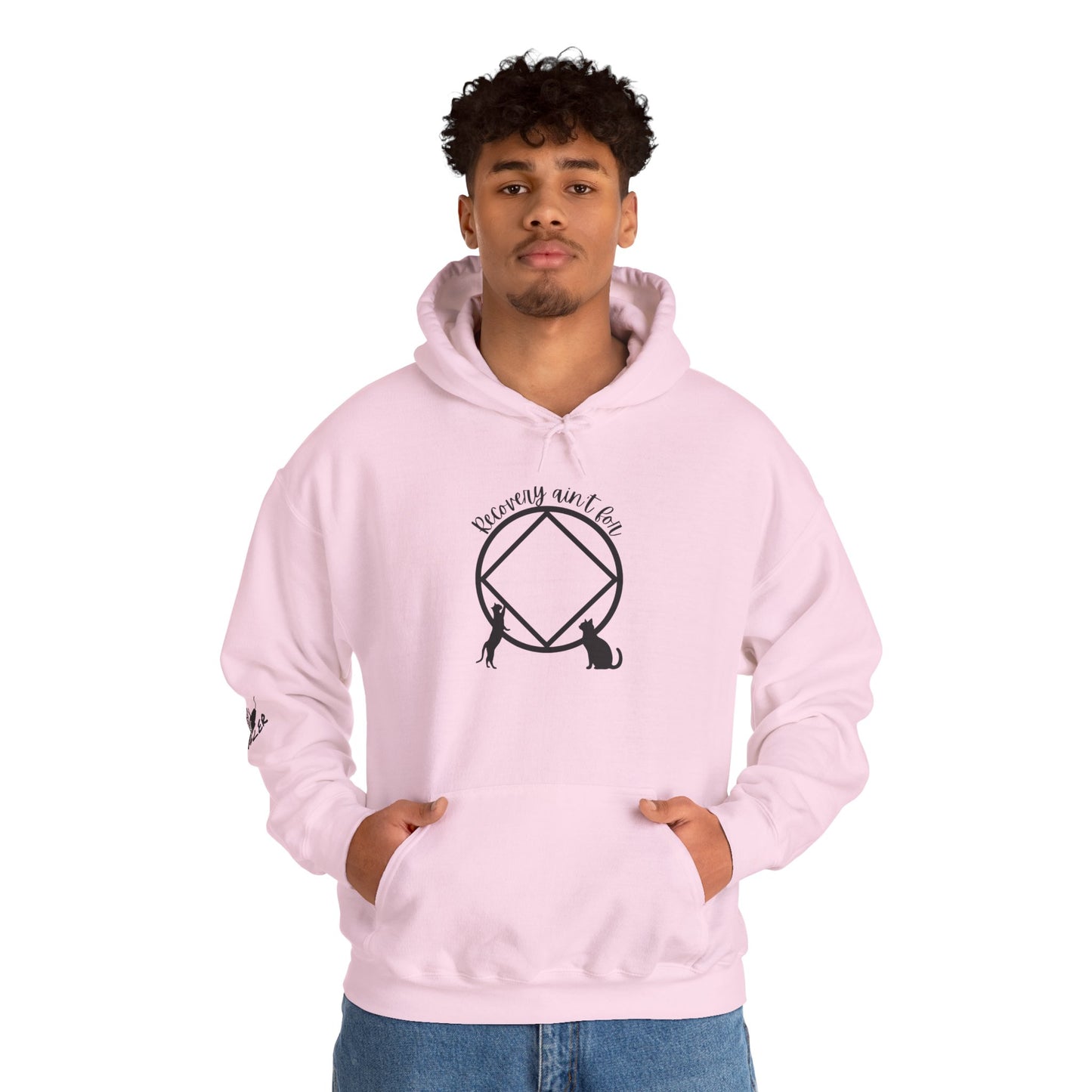 Recovery Ain't For P****** Unisex Cotton Hoodie