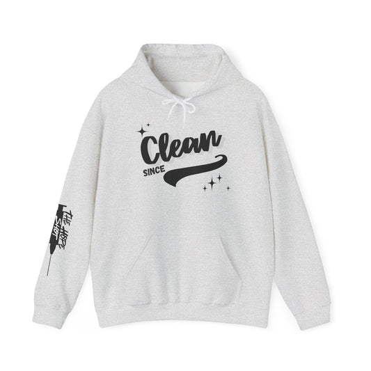 Custom Clean Date Heavy Blend Hooded Sweatshirt Light Colors