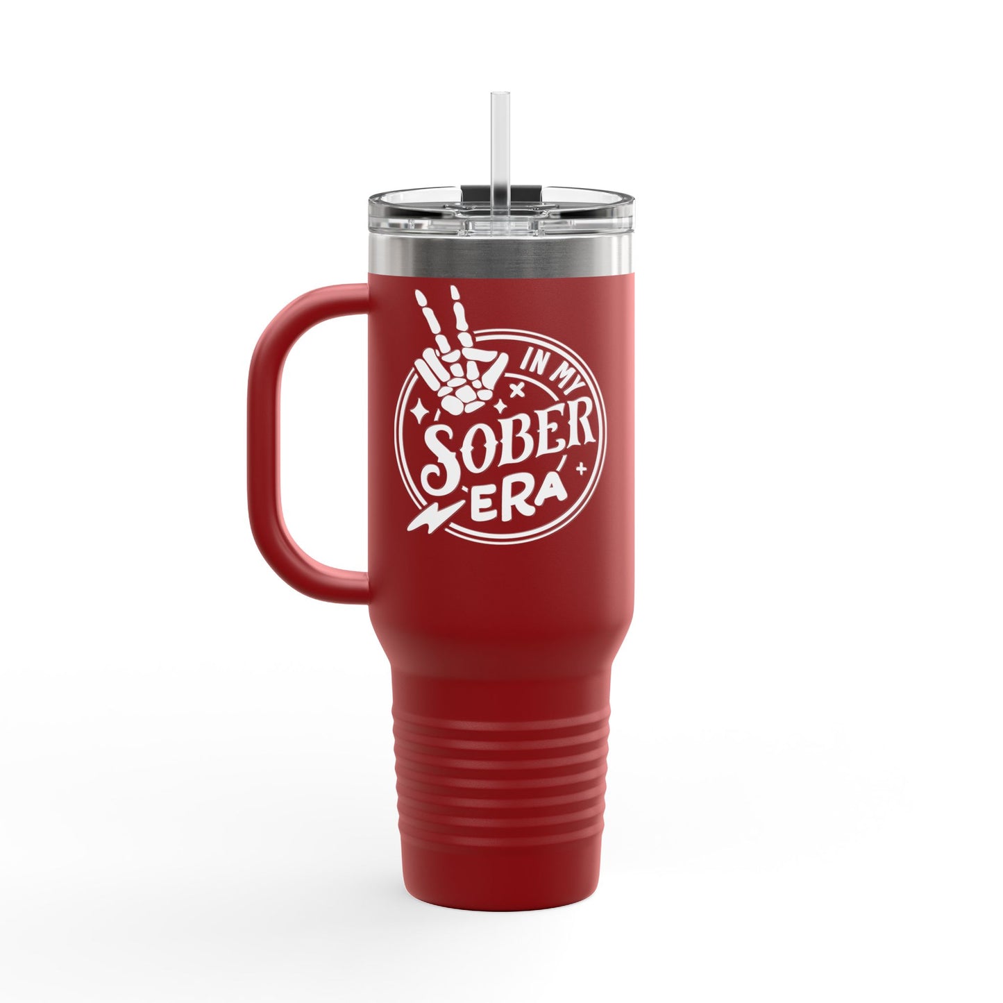 My Recovery Era 40 Oz, Stainless Steel Stanley Insulated Mug Black