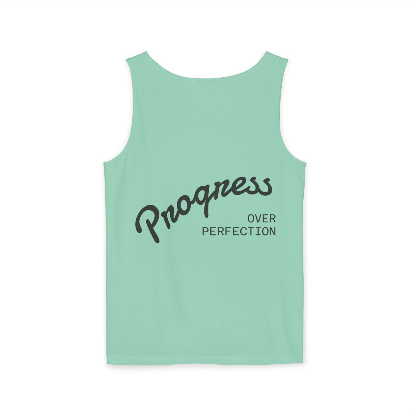 Hope Dealer Progress Over Perfection Unisex Tank Top Light Colors