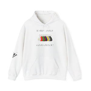 It sho looks good on you keytag unisex hoodie