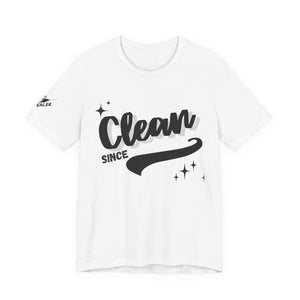Custom Sobriety Date Tee - White