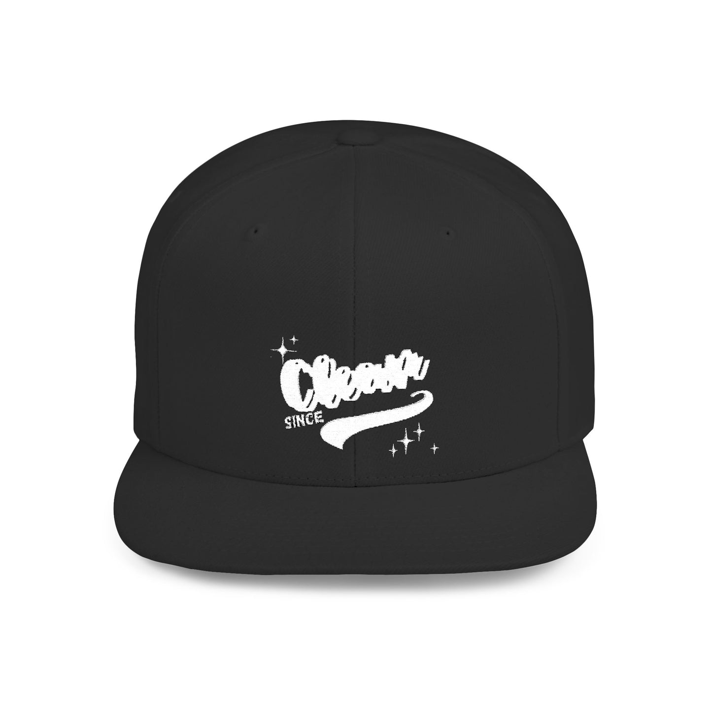 Black Clean Date Snapback with your own clean Date customization