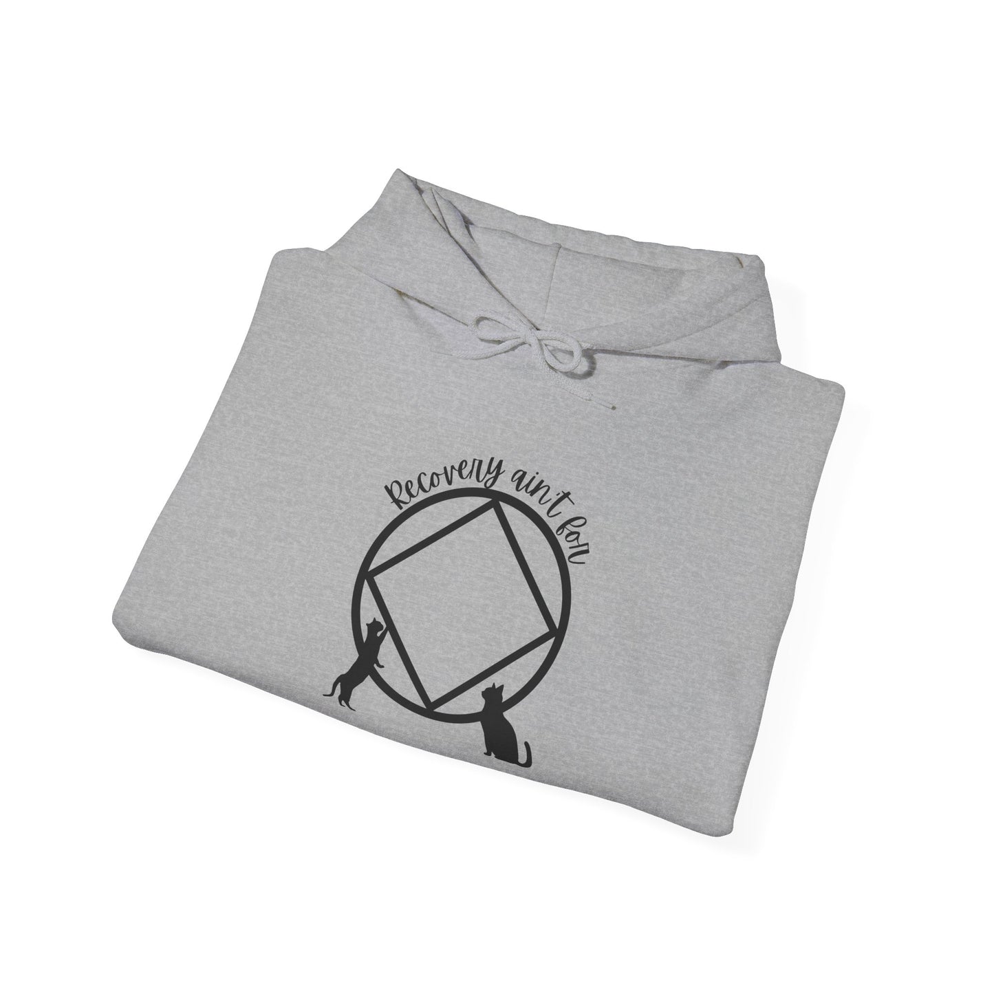 Recovery Ain't For P****** Unisex Cotton Hoodie